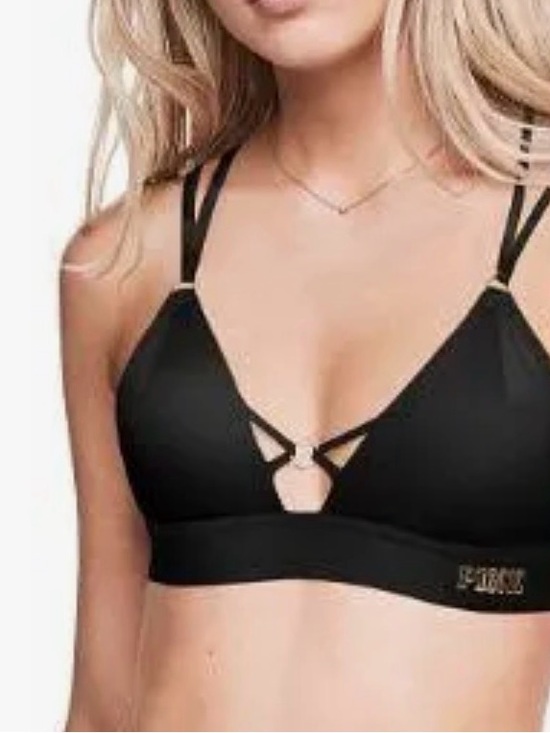 PINK Victoria's Secret Other - Victoria's Secret PINK Bonded Strappy Triangle Bralette.